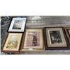 Image 2 : SHELF OF ASSORTED FRAMED ARTWORK
