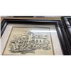 Image 3 : SHELF OF ASSORTED FRAMED ARTWORK