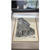 Image 4 : SHELF OF ASSORTED FRAMED ARTWORK