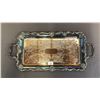 Image 2 : SILVER PLATED TRAY MARKED FB ROGERS