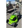 Image 2 : GREENWORKS PRO 80V 21" CORDLESS LAWN MOWER W/GRASS CATCHER BAG *NO BATTERIES/NO CHARGER/WORKING