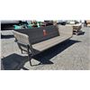 Image 2 : SUNBRELLA OUTDOOR WICKER SOFA *NO CUSHIONS/MAY BE MISSING PARTS & OR PIECES*
