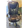 Image 1 : SERTA LEATHER OFFICE CHAIR *NEEDS CLEANING*