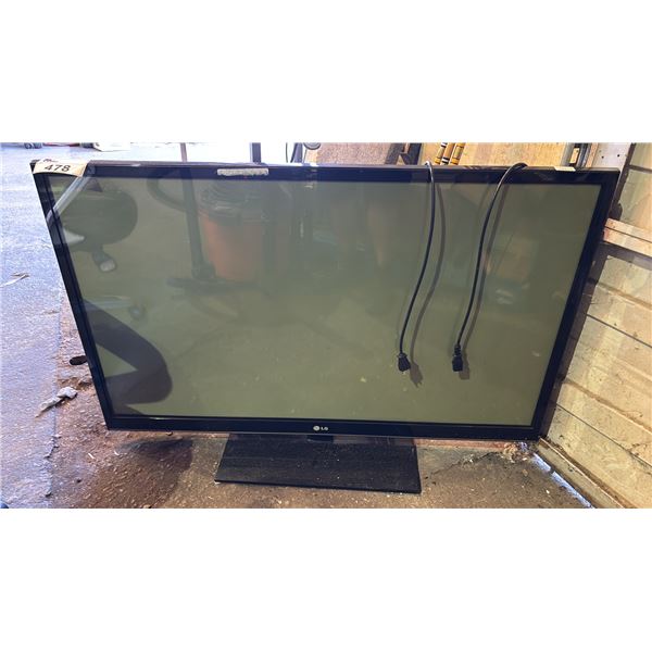 LG 50" 1080P PLASMA HD TV WITH STAND *NO REMOTE/WORKING CONDITION UNKNOWN*