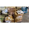 Image 1 : PALLET OF COW PRINT BLANKETS, BACKPACKS & 10" WIDE BROOM HEADS *MUST TAKE ALL ON PALLET*