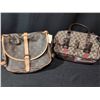Image 1 : Louis Vuitton Monogram Canvas Messenger Bag and Gucci Monogram Handbag, Replicas