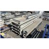 Image 4 : 5 PALLETS OF SCAFFOLDING INCLUDING; (24) UPRIGHTS, (27) ASSORTED WALKWAYS, (4) WHEELS, (3) LEGS &