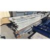 Image 5 : 5 PALLETS OF SCAFFOLDING INCLUDING; (24) UPRIGHTS, (27) ASSORTED WALKWAYS, (4) WHEELS, (3) LEGS &