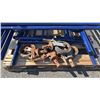 Image 8 : 5 PALLETS OF SCAFFOLDING INCLUDING; (24) UPRIGHTS, (27) ASSORTED WALKWAYS, (4) WHEELS, (3) LEGS &