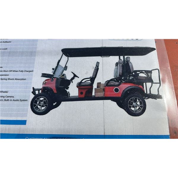 *NEW - READY TO ASSEMBLE* GC42S ELECTRIC OFF ROAD GOLF CART *UNKNOWN WORKING CONDITION*