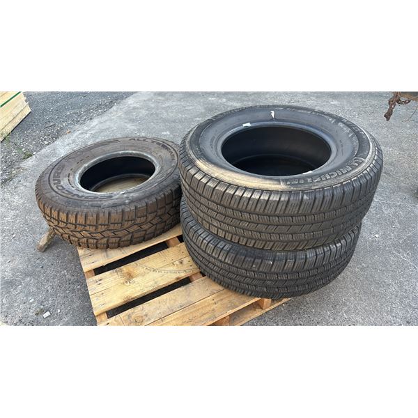 SET OF 2 MICHELIN LTX M/S2 P265/70R17 TIRES & CONCOURSE ALL-TERRAIN LT285/75R16 126/123Q 10PR