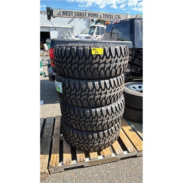 *NEW* SET OF 4 HAIDA MUD CHAMP HD868 35X12.50424LT E TIRES