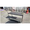 Image 1 : METAL 2-TIER PUSH CART