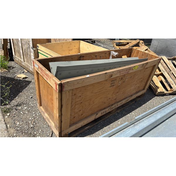 CRATE OF AAGAARD AIRLOCK & PARTS