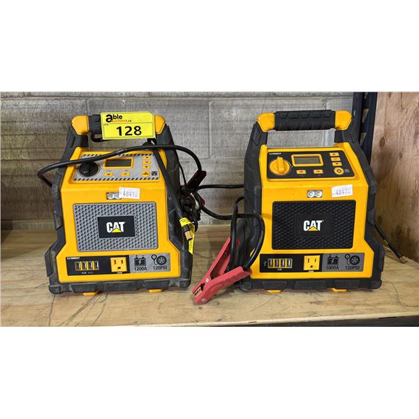 (2) CAT JUMPSTARTER & POWERSTATIONS: CJI1000DXT & CJI000DCP