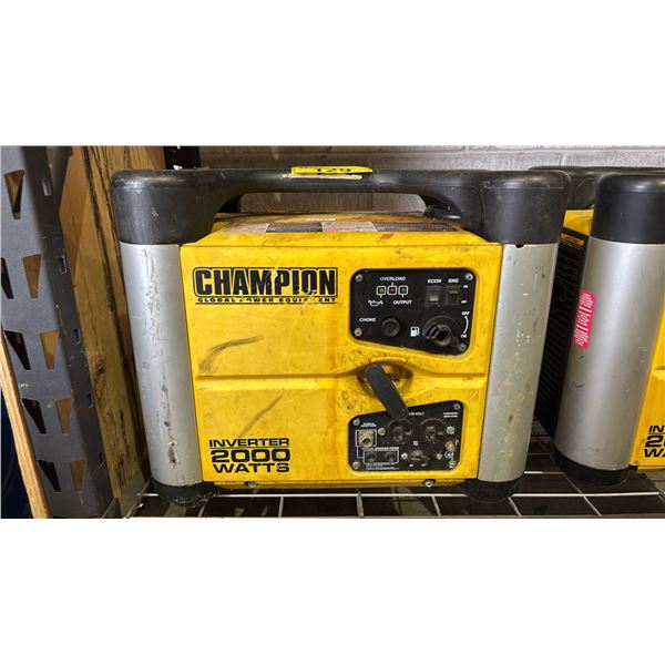 CHAMPION 73552I 2000 WATT GAS POWERED INVERTER GENERATOR