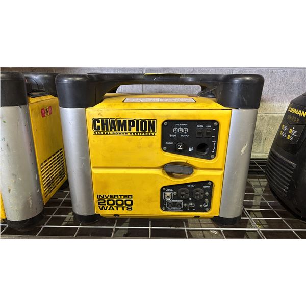 CHAMPION 73552I 2000 WATT GAS POWERED INVERTER GENERATOR