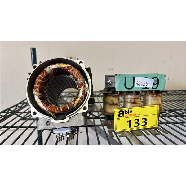 *NEW* MOTOR STATOR & KDR 600V 15HP DRIVE REACTOR
