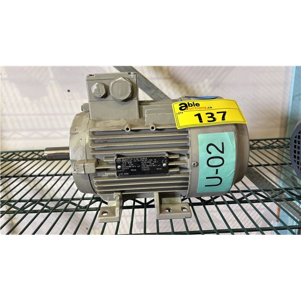 *NEW* 250-280/440-480VAC 1.3KW MEZ MOTOR: MODEL 7AA90L06
