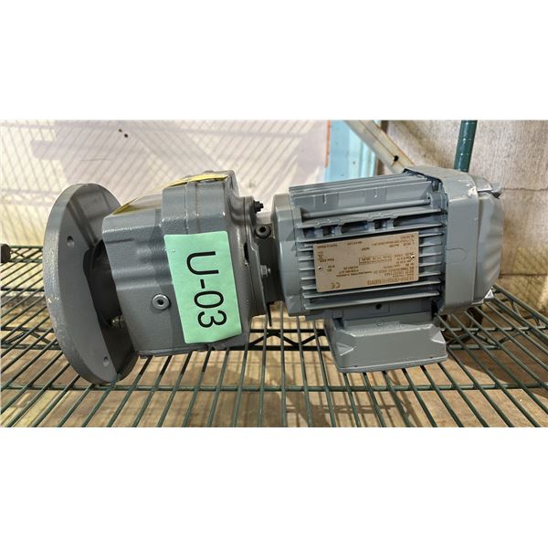 *NEW* 230/400V 0.55KW SEW-EURODRIVE MOTOR WITH GEAR REDUCER: MODEL RF37 DR2S71M4