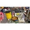 Image 1 : SHELF OF GORE GASKET TAP, SPOOL OF YELLOW ROPE, BOX OF PUTTY TAPE & FOAM TAPE, & MORE