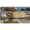 Image 1 : SHELF OF ASSORTED NUTS, BOLTS, PNEUMATIC CAULKING GUN PARTS & MORE