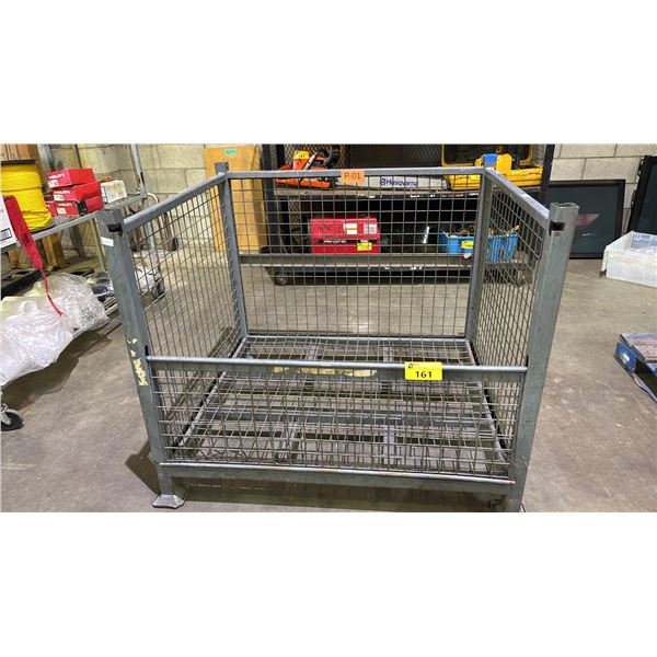 WIRE MESH BULK CONTAINER 48"W X 40"D X 40"T