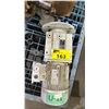 Image 1 : 277/480V 1.23 HP LENZE MOTOR WITH GEAR REDUCER: MODEL MDEMA1M080-32
