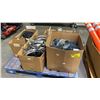 Image 1 : PALLET OF NF O-RINGS, BAND CLAMPS, NORDFAB 12" SS304 CLAMPS & NORDFAB EXPANDED MACHINE ADAPTERS