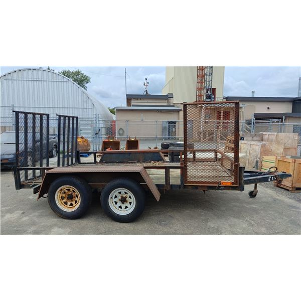 2008 US CARGO, BOX TRAILER, BLACK, VIN 2BGP041748T503603