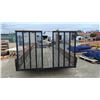 Image 7 : 2008 US CARGO, BOX TRAILER, BLACK, VIN 2BGP041748T503603