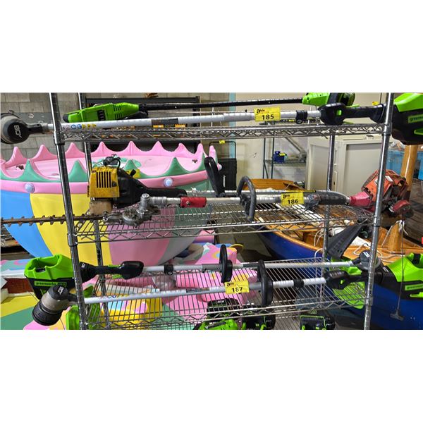 STIHL FS 80 GAS HEDGE TRIMMER & MAC 1385L GAS WEED TRIMMER