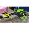 Image 3 : (2) GREENWORKS CORDLESS TRIMMERS *ONLY 1 HAS BATTERY/NO CHARGERS/WORKING CONDITION UNKNOWN/MAY BE