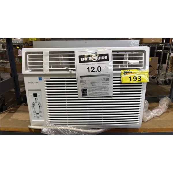 INSIGNIA 12,000 BTU WINDOW AIR CONDITIONER