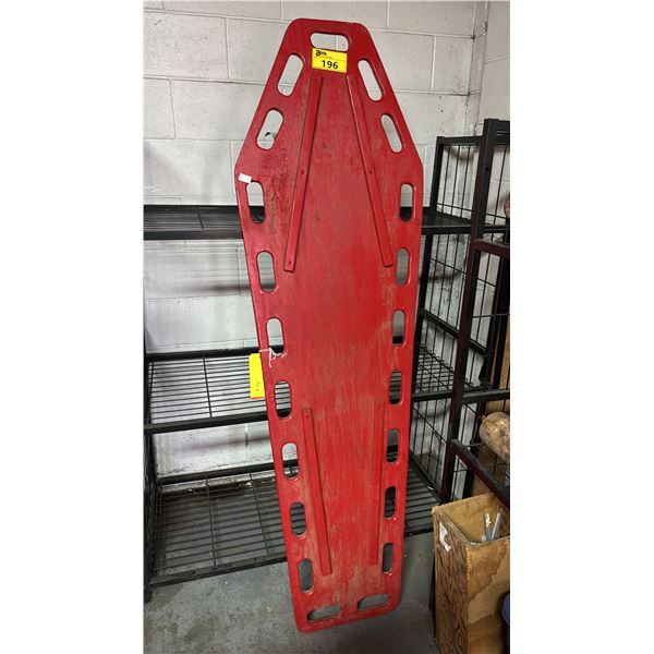 VINTAGE WOOD SPINE BOARD