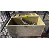 Image 1 : WOOD TOOL BOX & CONTENTS