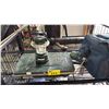 Image 3 : SHELF OF CAMPING SUPPLIES, THERMAL COLLER, RAYOVAC LANTERN & COLEMAN PROPANE GRILL