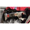Image 3 : PORTER CABLE TOOL BAG WITH ASSTD. PORTER CABLE CORDLESS TOOLS & CHARGER *NO BATTERIES*