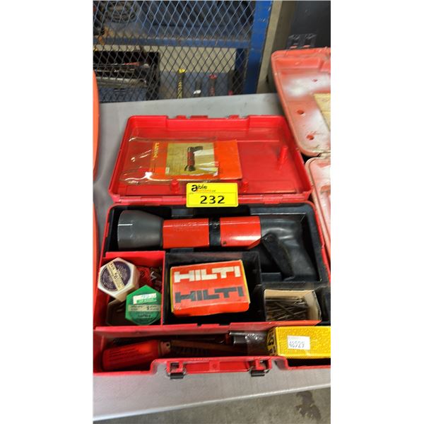 HILTI DX 600-N POWDER-ACTUATED NAIL GUN