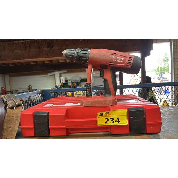 HILTI UH240-A CORDLESS HAMMER DRILL *NO BATTERY/NO CHARGER*