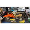 Image 2 : TOOLBOX & CONTENTS, ASSTD. PNEUMATIC STAPLE GUNS, CORDED RYOBI GRINDER & CORDED MAKITA JIGSAW
