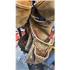 Image 2 : (2) LEATHER TOOL BELTS & CONTENTS