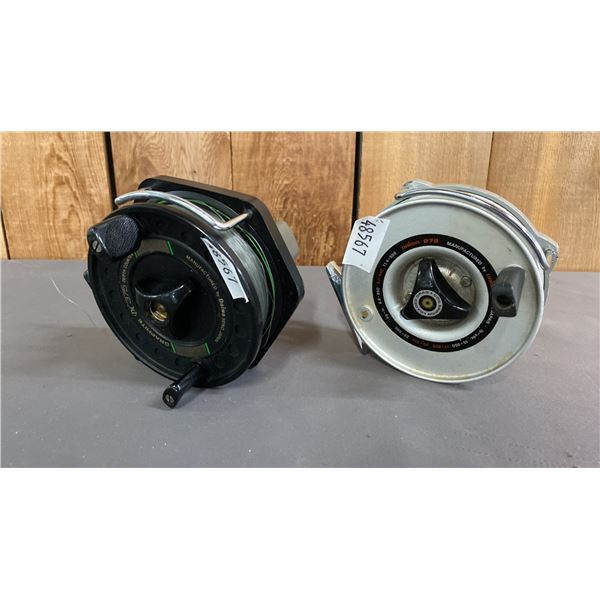 2 SALMON FISHING REELS