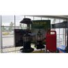 Image 1 : 2 COLEMAN PROPANE CAMPING LANTERNS AND COGHLANS TRI-POD GRILL AND LANTERN HANGER