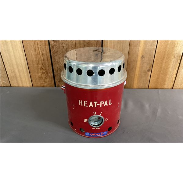 ORIGO HEAT-PAL VINTAGE 1970'S ALCOHOL CAMPING HEATER AND COOKER - MADE IN SWEDEN