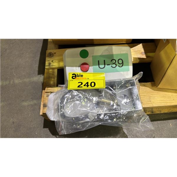 15HP 575V WEG MOTOR STARTER W/11-17A OVERLOAD