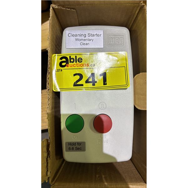 7.5HP 575V WEG MOTOR STARTER W/0.8-1.2A OVERLOAD