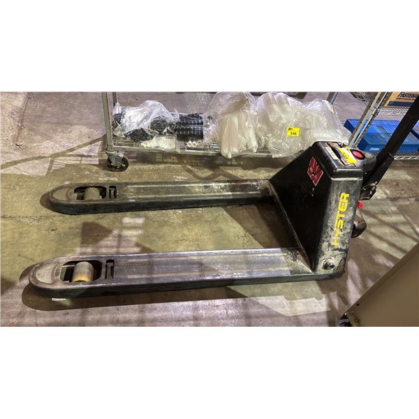 HYSTER ELECTRIC PALLET JACK *NO CHARGER*