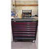 Image 1 : *NEW* MASTERCRAFT ROLLING TOOL CHEST WITH KEY *DAMAGE TO TOP LEFT SIDE*