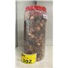 Image 1 : LARGE CONTAINER FILLED WITH PENNIES
